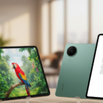 Multitasking and software UI comparison on Redmi Pad 2 Pro and OnePlus Pad Go 2.