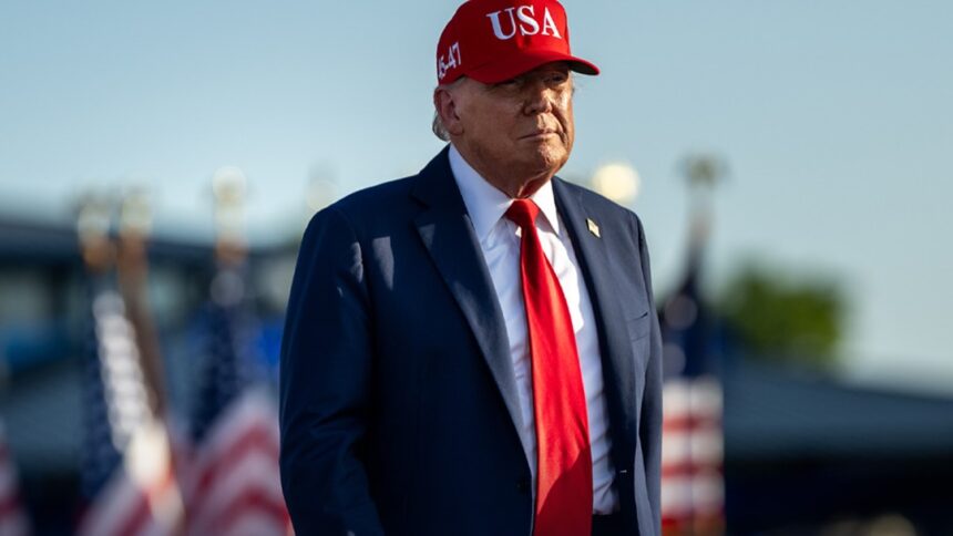 A large crude oil tanker sailing during the 30 Day Oil Waiver period