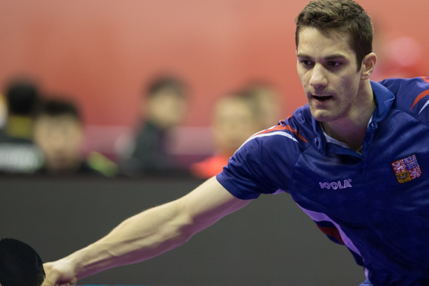 Lubomir Jancarik competing at WTT Star Contender Table Tennis 2026