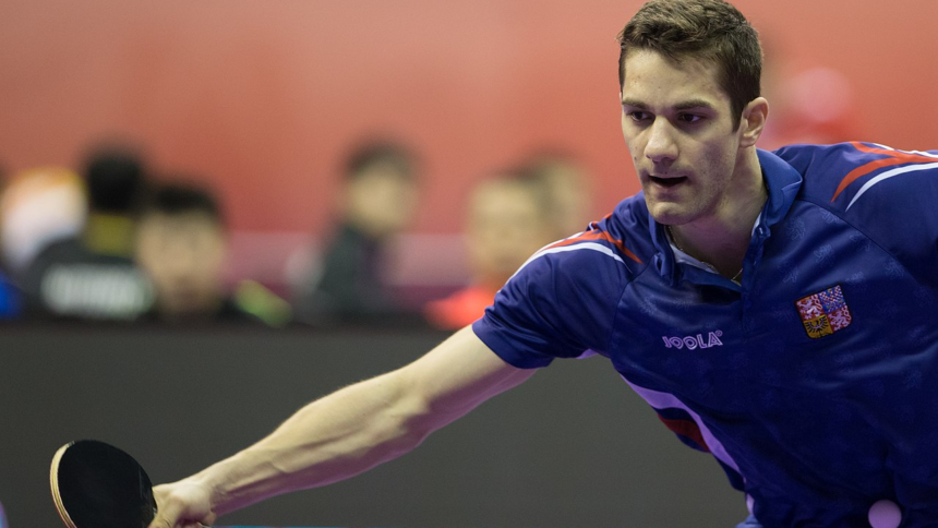 Lubomir Jancarik competing at WTT Star Contender Table Tennis 2026