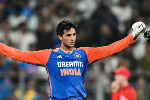 A close-up shot of cricket gear resting on a bench during the Abhishek Sharma 48 Hour Crisis