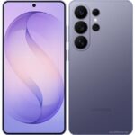 Unboxing the premium white Samsung S26 Ultra flagship smartphone featuring a clean camera layout.