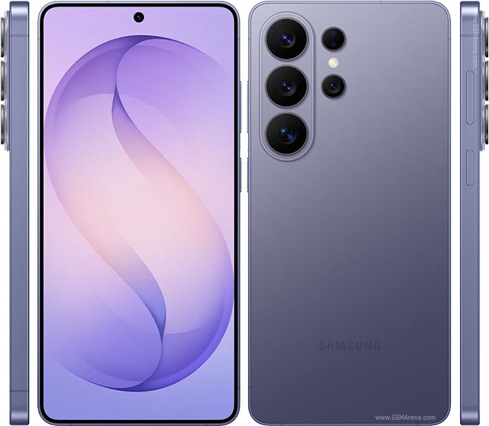 Unboxing the premium white Samsung S26 Ultra flagship smartphone featuring a clean camera layout.