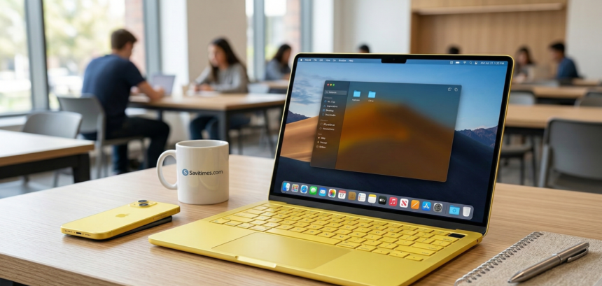 The vibrant new Citrus and Blush finishes of the MacBook Neo Price in India