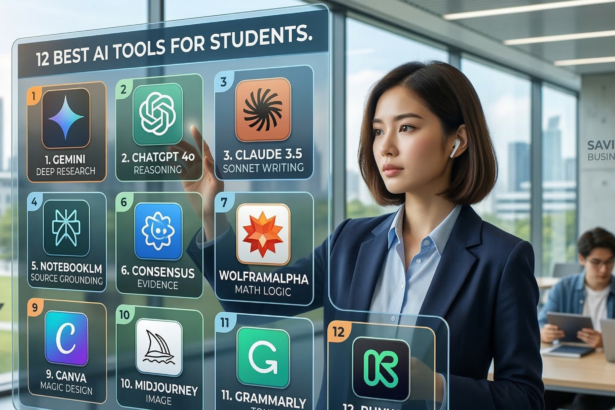 Professional infographic detailing 10 Ways to Earn with AI and their associated financial growth metrics in 2026.