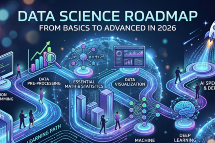 A cinematic visualization of global Data Science connectivity and digital transformation in 2026.