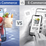 Infographic illustrating the 35% Market Disruption in delivery speeds for Quick Commerce vs E-Commerce.