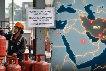 Global energy shipping routes impacted by the 60 Rupee LPG Hike.