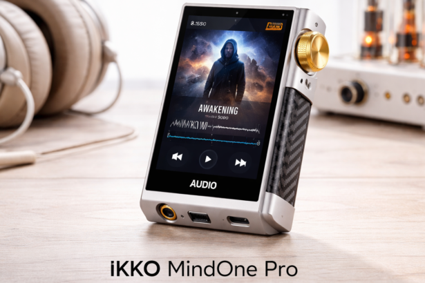 iKKO MindOne Pro 1st Look: A compact 4-inch square AI-first smartphone in a single palm.