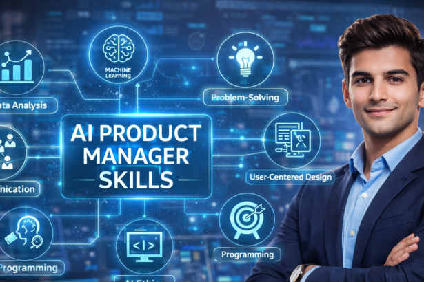 Flowchart illustrating how the AI PM Skills integrate with AI Co-pilots for maximum efficiency.