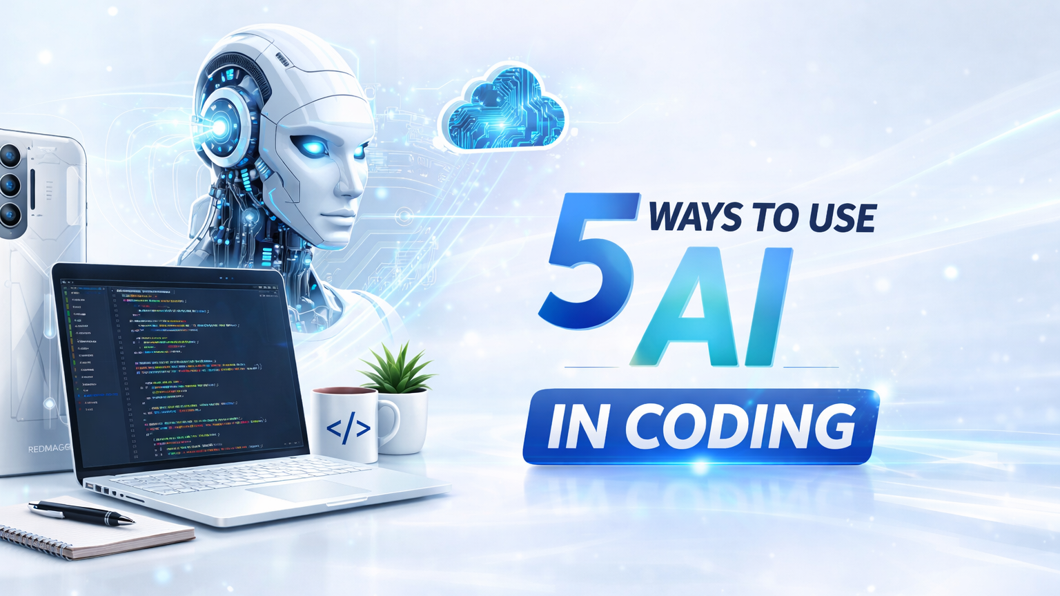 5 Ways to Use AI in Coding: Agentic development environment with Claude Code and Cursor.