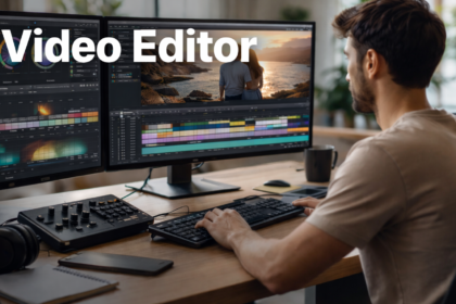 Free video editor 2026: UI comparison of DaVinci Resolve, CapCut, and Clipchamp dashboards.