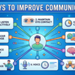 Flowchart illustrating the 4P framework: Pause, Process, Plan, and Proceed, as part of the 10 Communication Strategies.