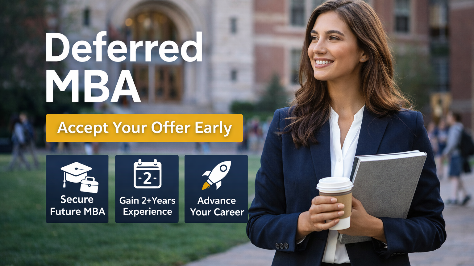 A young professional working confidently at a modern startup, representing the mental health benefits of the 12 Deferred MBA Power Pedagogy Trends.