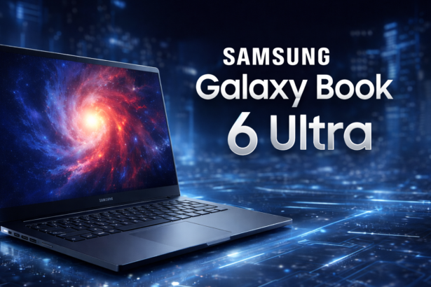 Samsung Galaxy Book 6 Ultra 16-inch Dynamic AMOLED 2X display and premium aluminum design