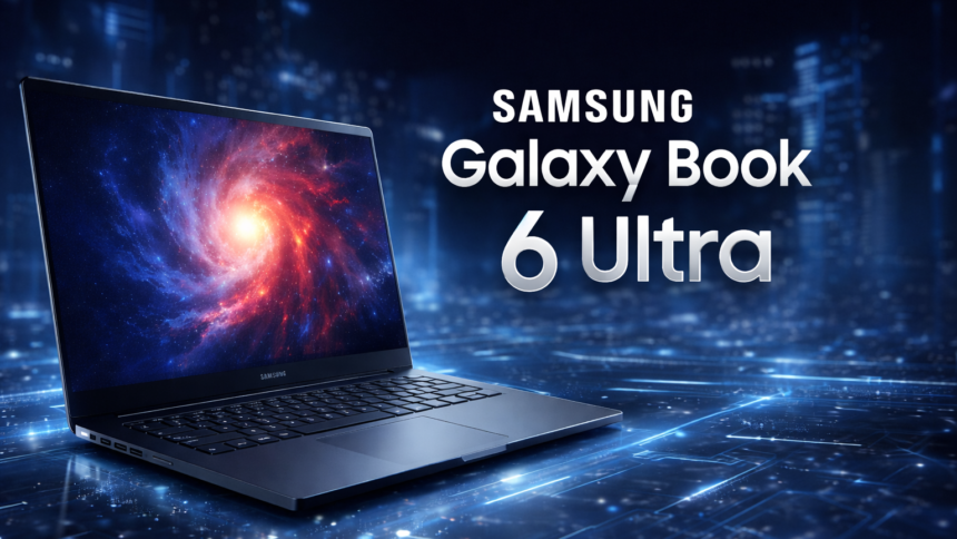 Samsung Galaxy Book 6 Ultra 16-inch Dynamic AMOLED 2X display and premium aluminum design