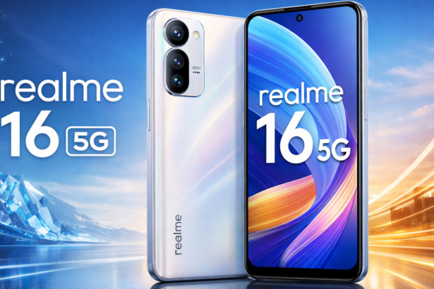 Realme 16 5G India’s First Selfie Mirror Phone with 7000mAh Battery and Air White Glimming Wing Design