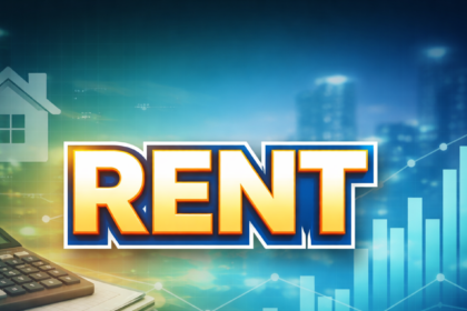 A person using a laptop to file 2% Rent TDS Compliance online.